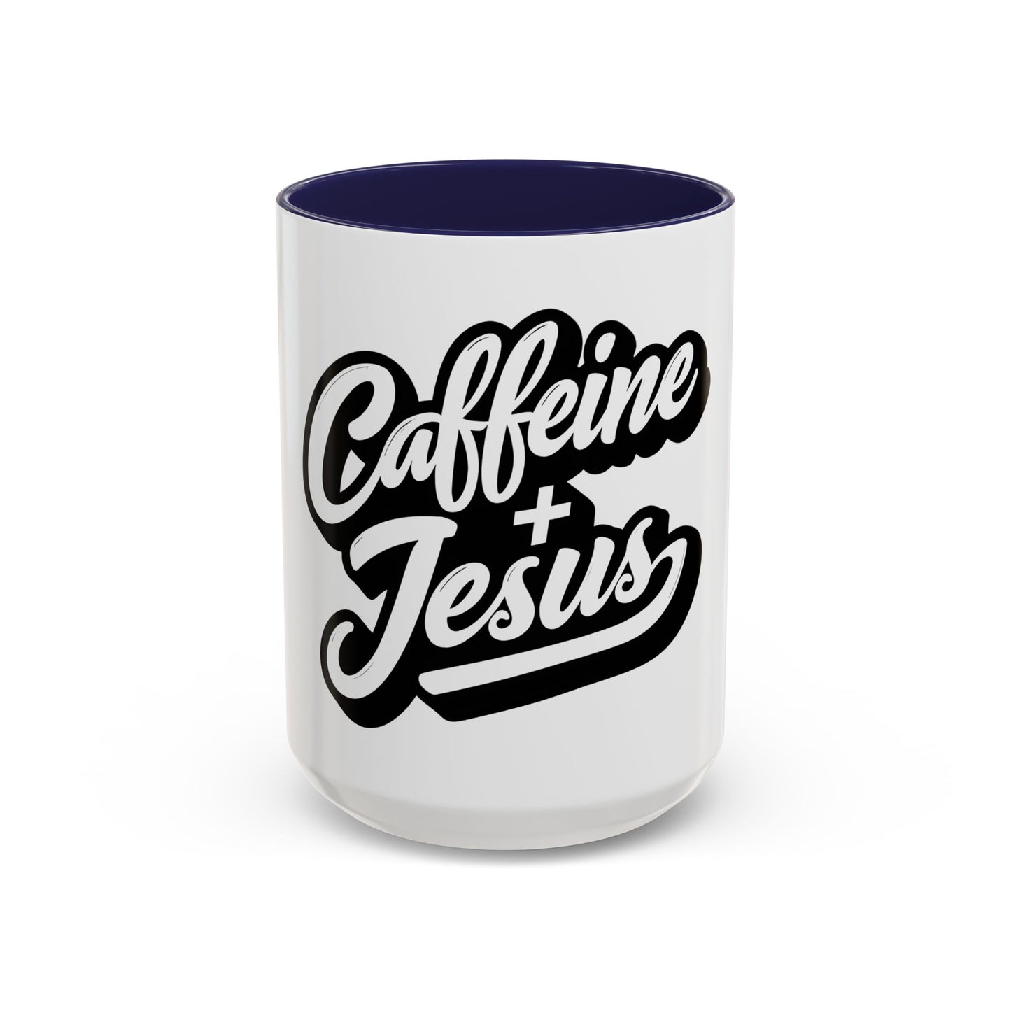 Caffeine + Jesus Coffee Mug - for Daily Motivation