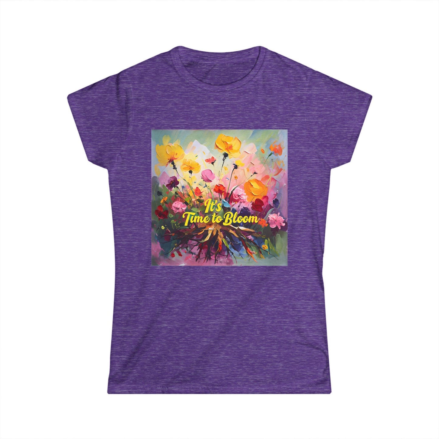 "It's Time to Bloom"- Women's Softstyle Tee
