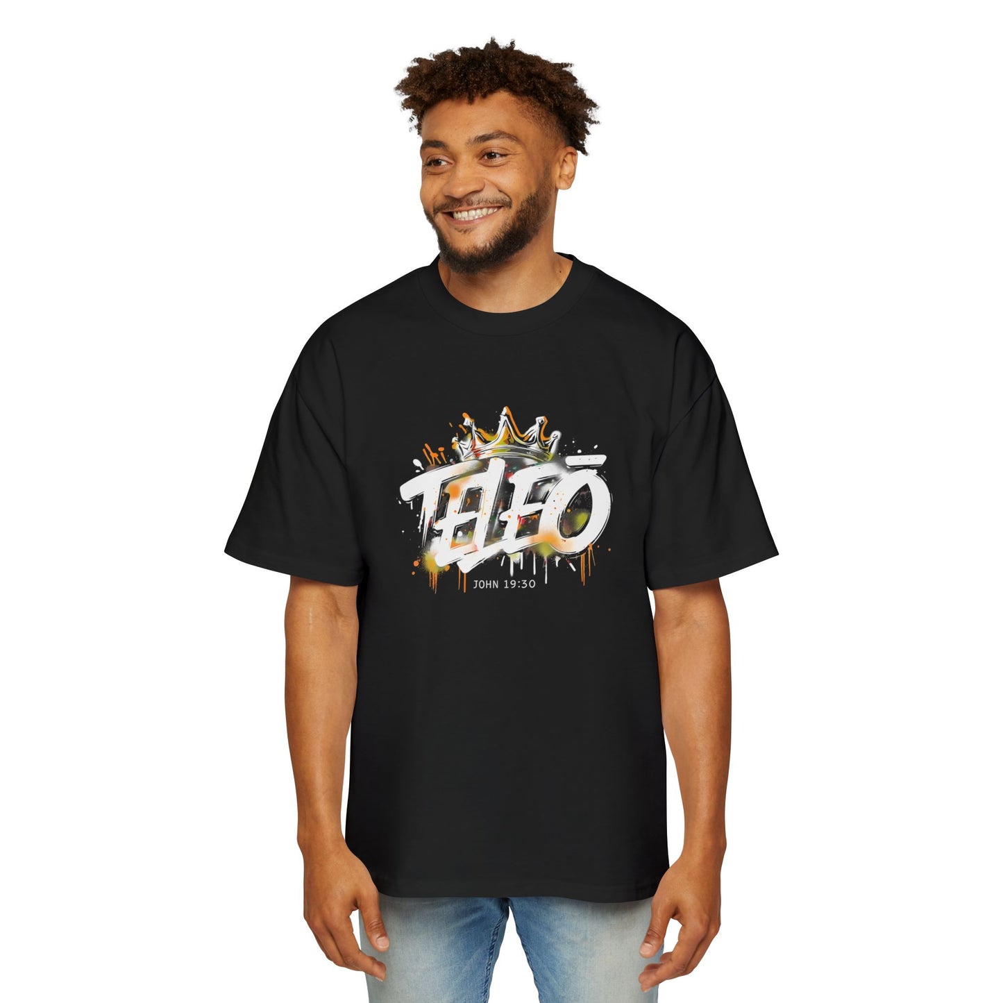 Teleō- Oversized Heavy Tee