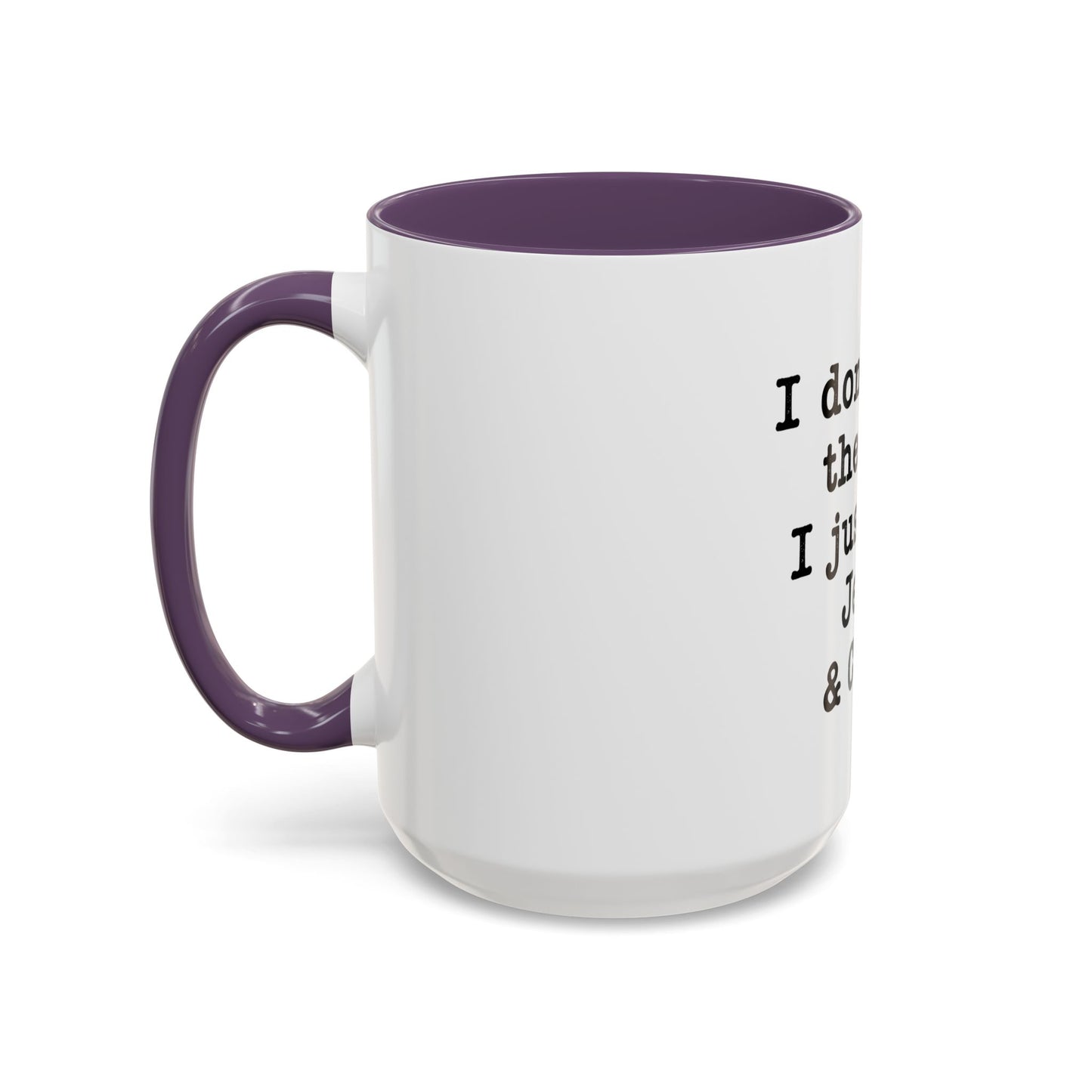 "I Don't Need Therapy, I Just Need Jesus & Coffee" - coffee mug