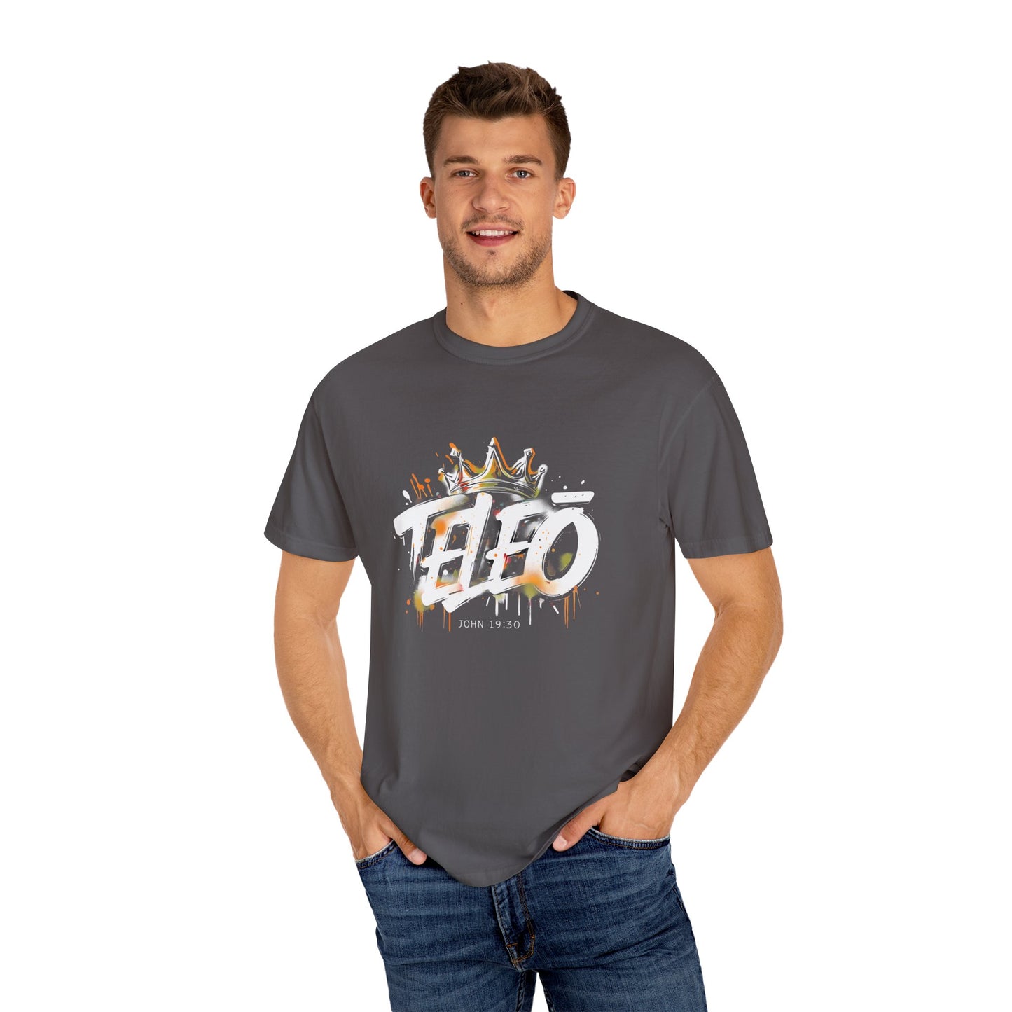 Teleō - Unisex Garment-Dyed T-Shirt
