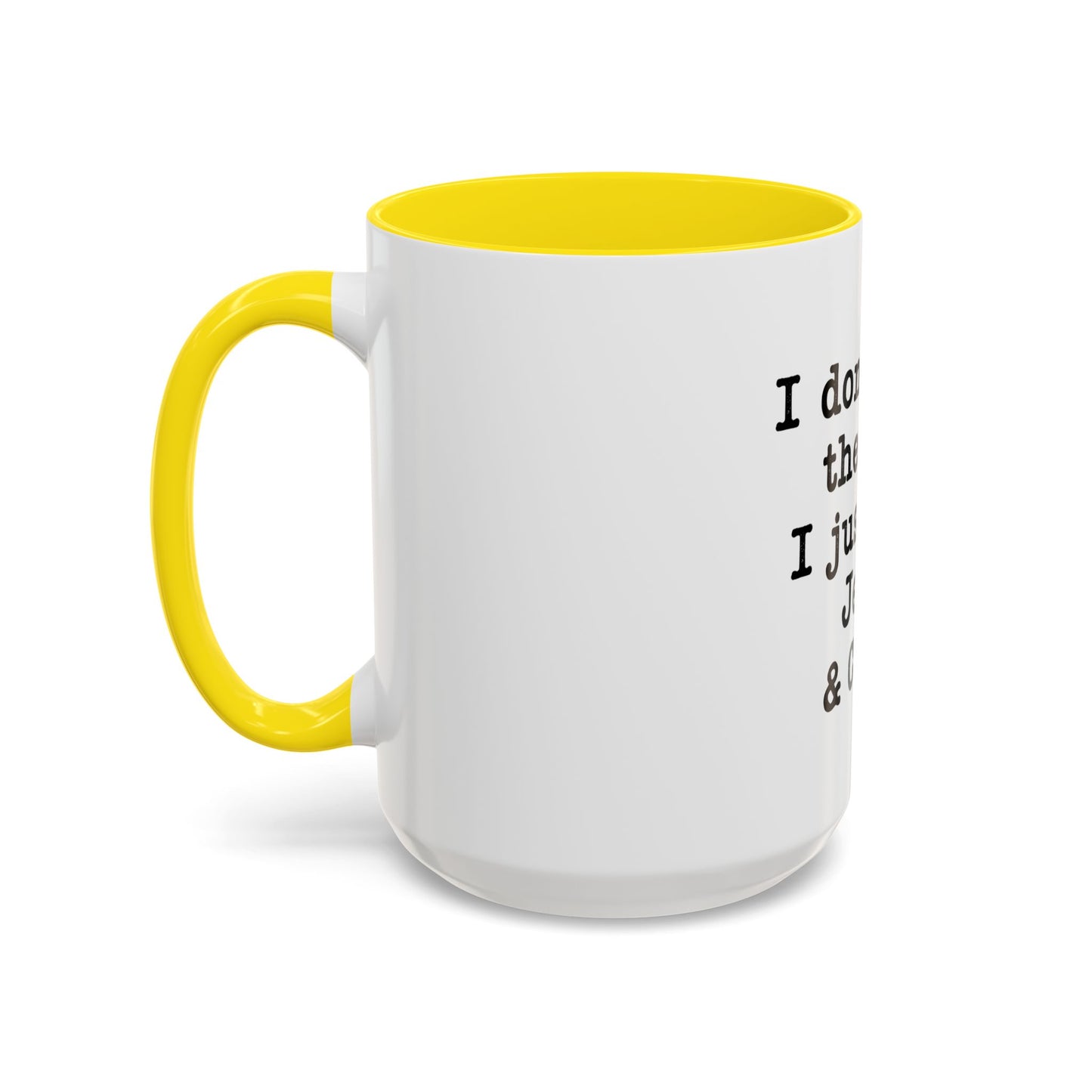 "I Don't Need Therapy, I Just Need Jesus & Coffee" - coffee mug