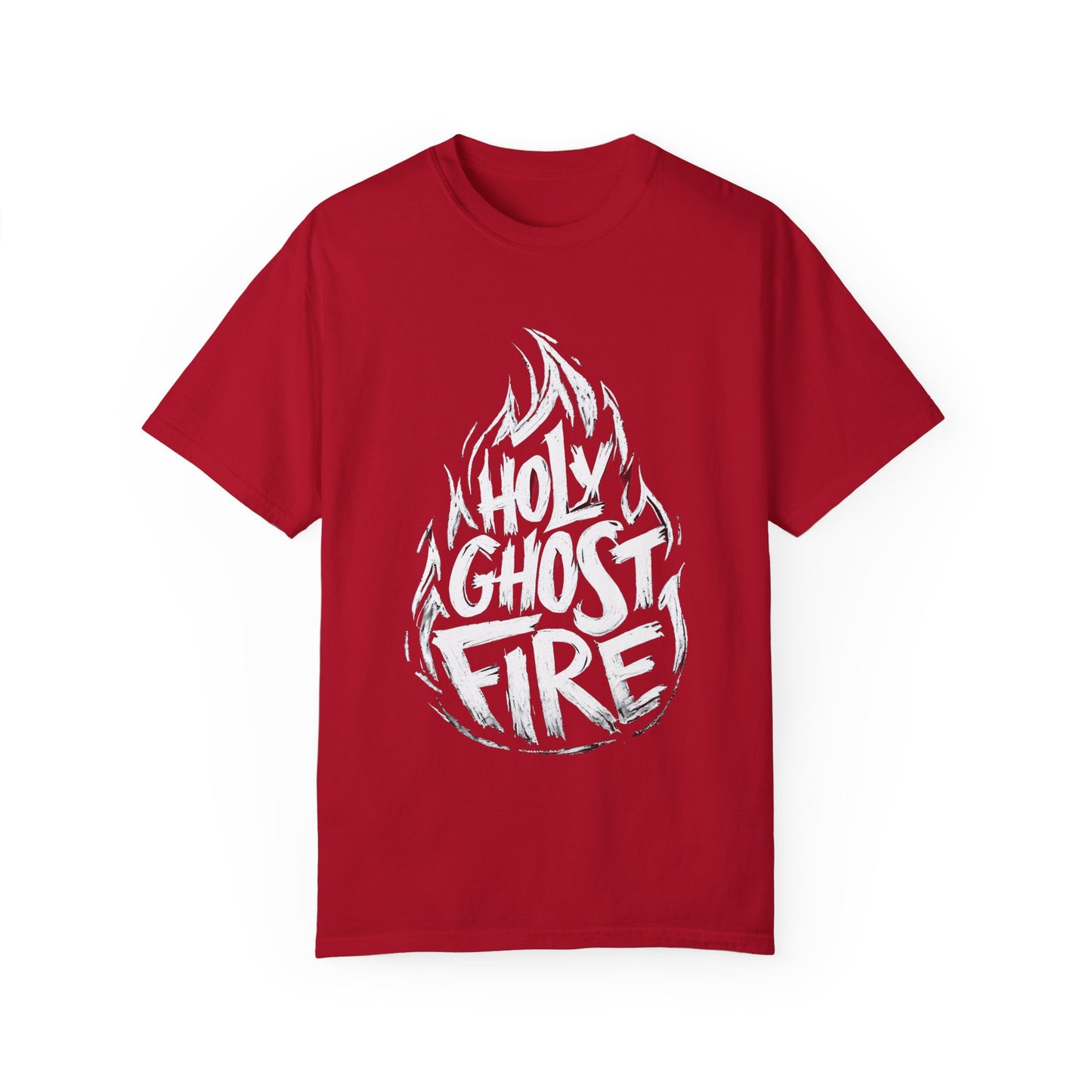 Holy Ghost Fire - Unisex Garment-Dyed T-Shirt