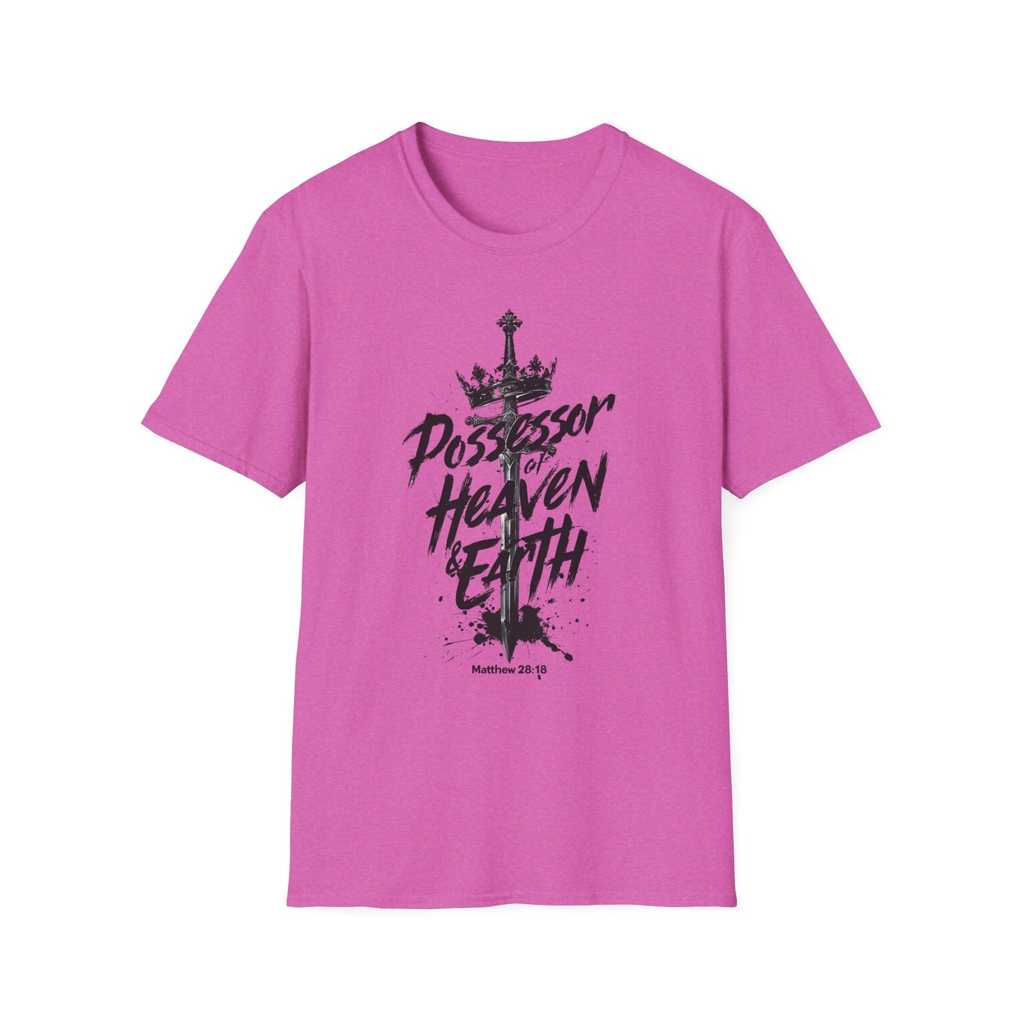 'Possessor of Heaven & Earth' - Unisex soft style T-shirt