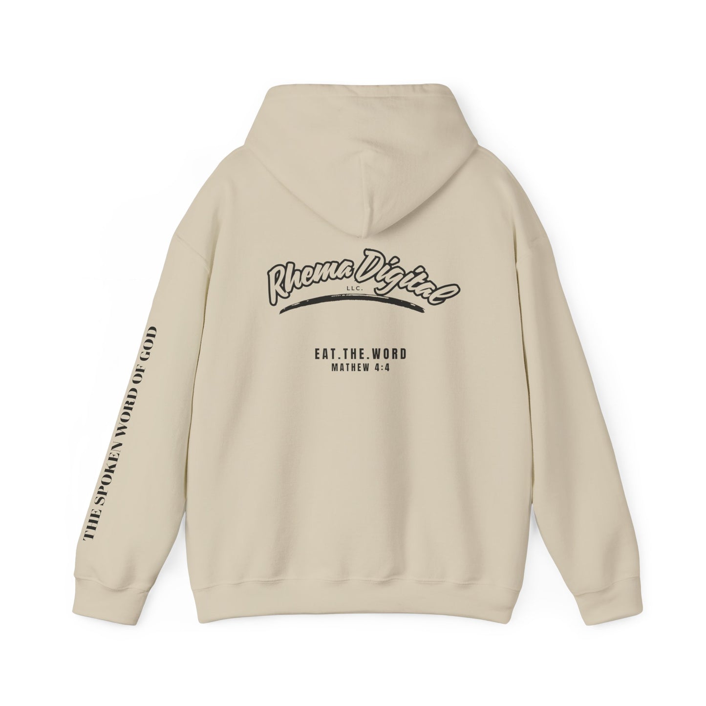 RHEMA DIGITAL Inspirational Hoodie - Unisex Heavy Blend™ Sweatshirt with Motivational Quote