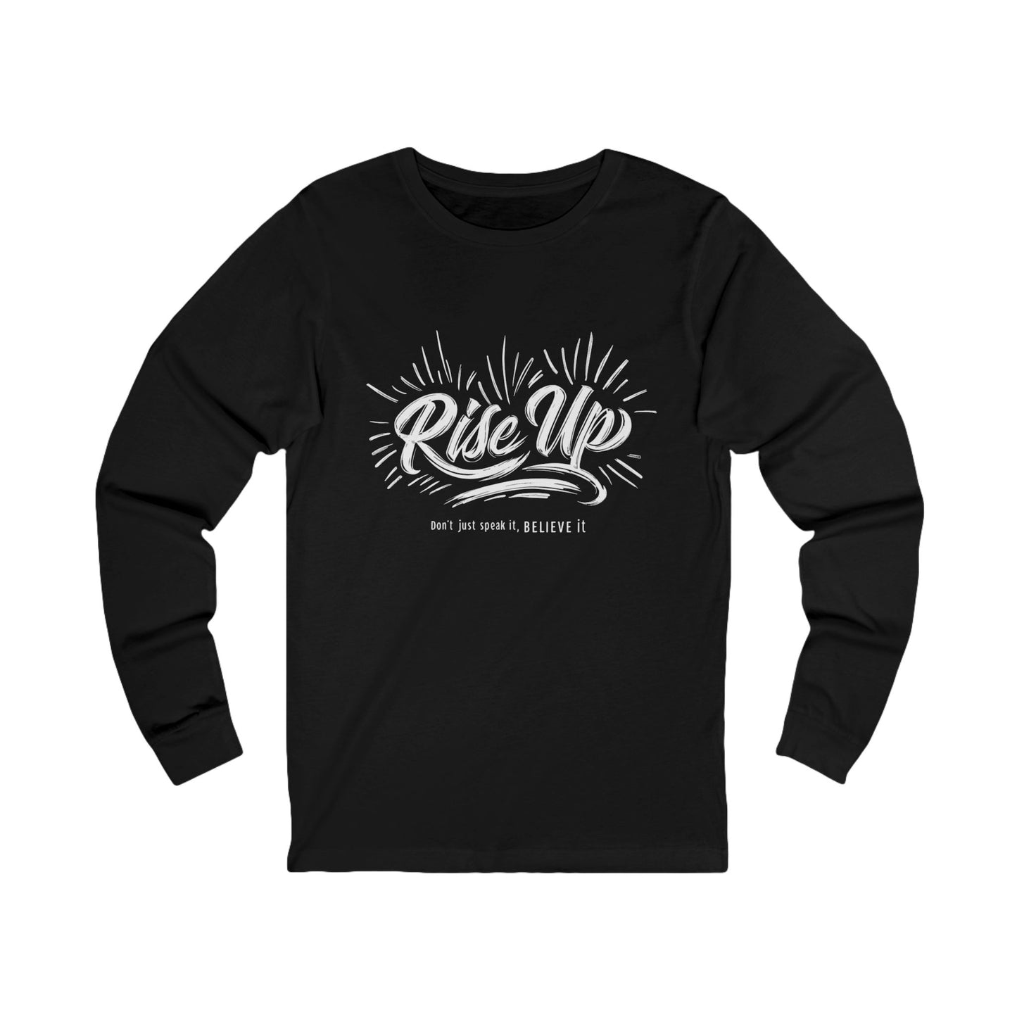 'Rise Up' - Unisex Jersey Long Sleeve Tee