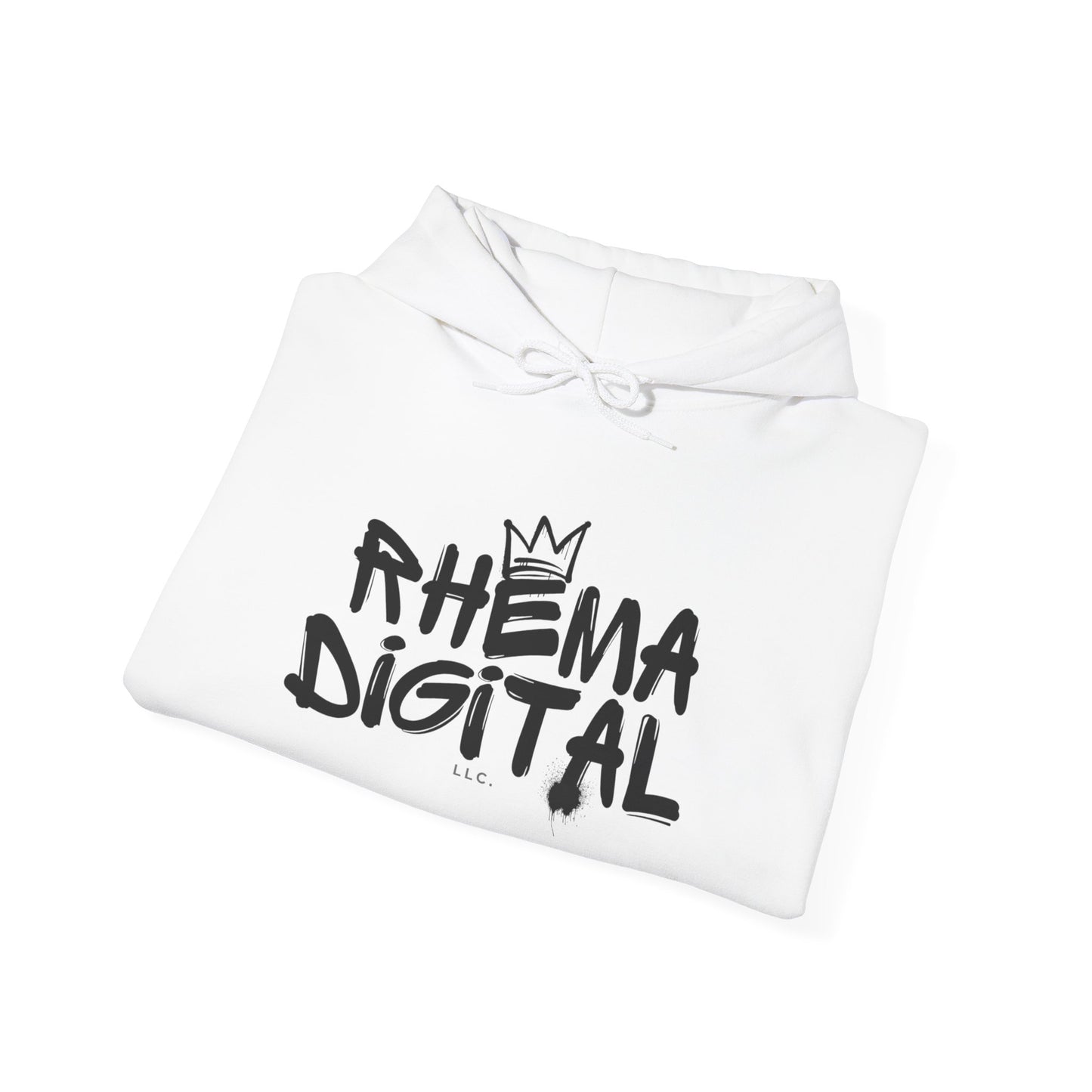 RHEMA DIGITAL Inspirational Hoodie - Unisex Heavy Blend™ Sweatshirt with Motivational Quote