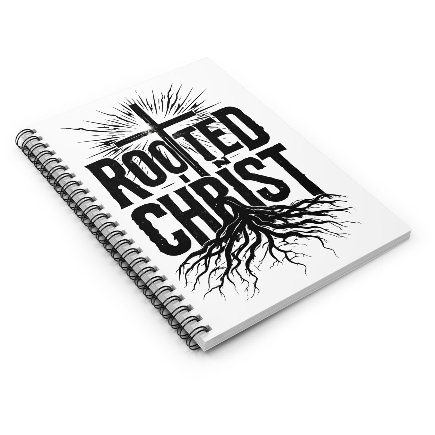 'Rooted in Christ'- Spiral Notebook Journal
