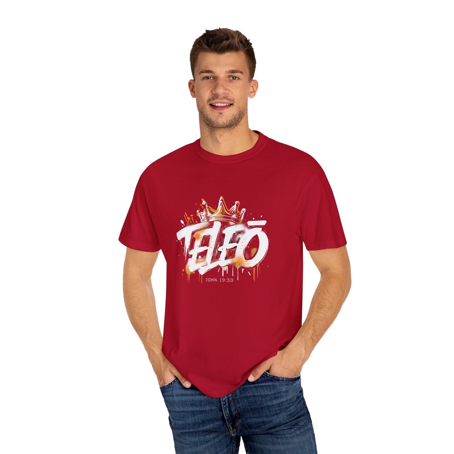 Teleō - Unisex Garment-Dyed T-Shirt