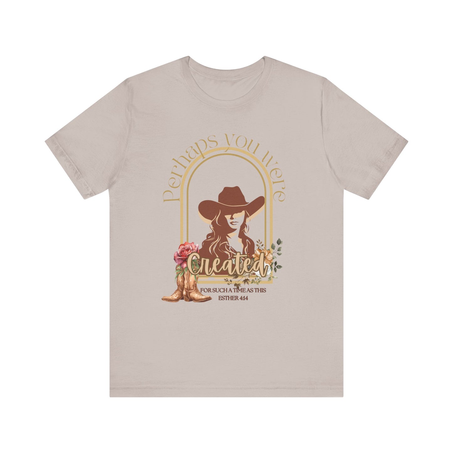 Esther's Arise T-Shirt "Perhaps You Were Created for such a time as this" - Inspirational Unisex Jersey Tee