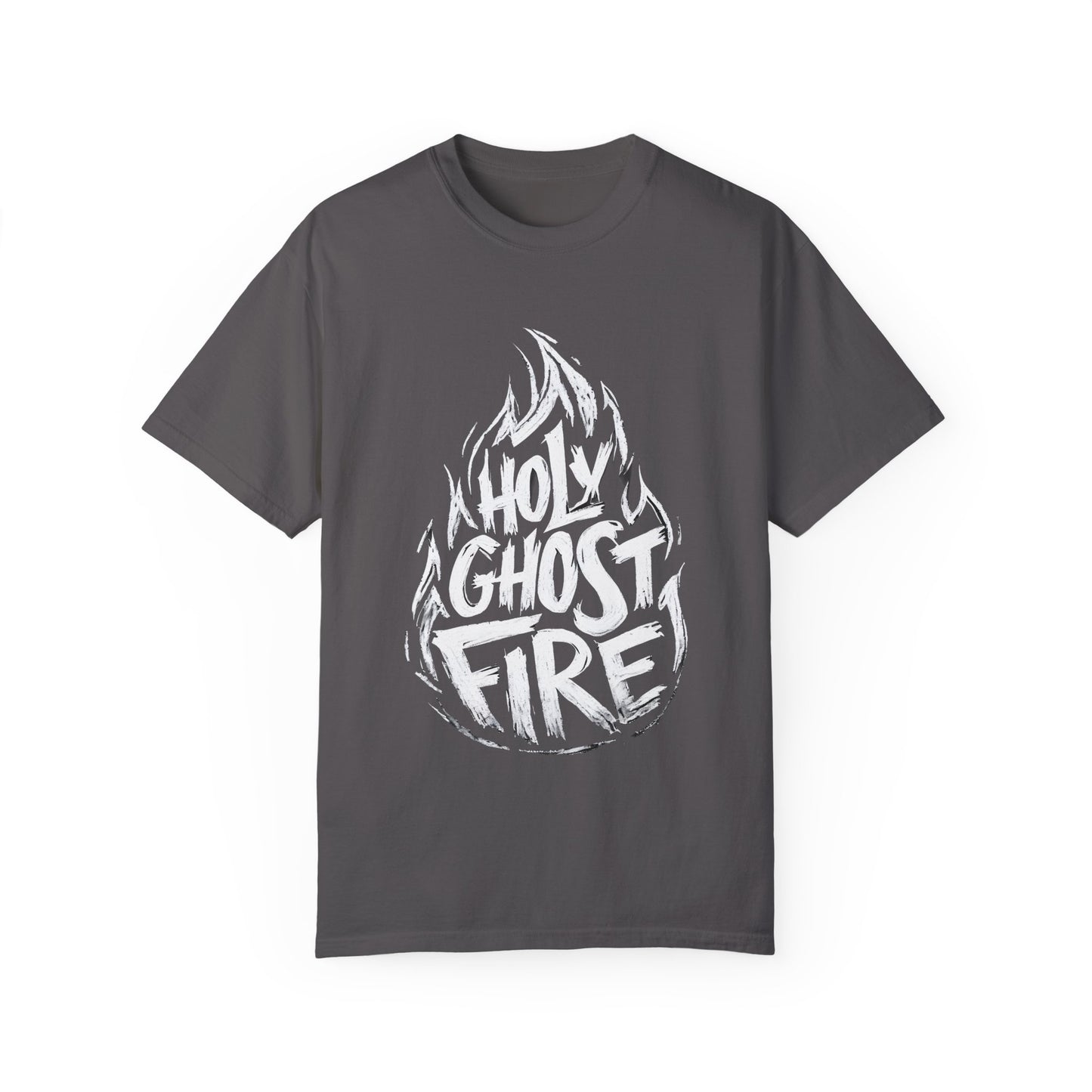 Holy Ghost Fire - Unisex Garment-Dyed T-Shirt