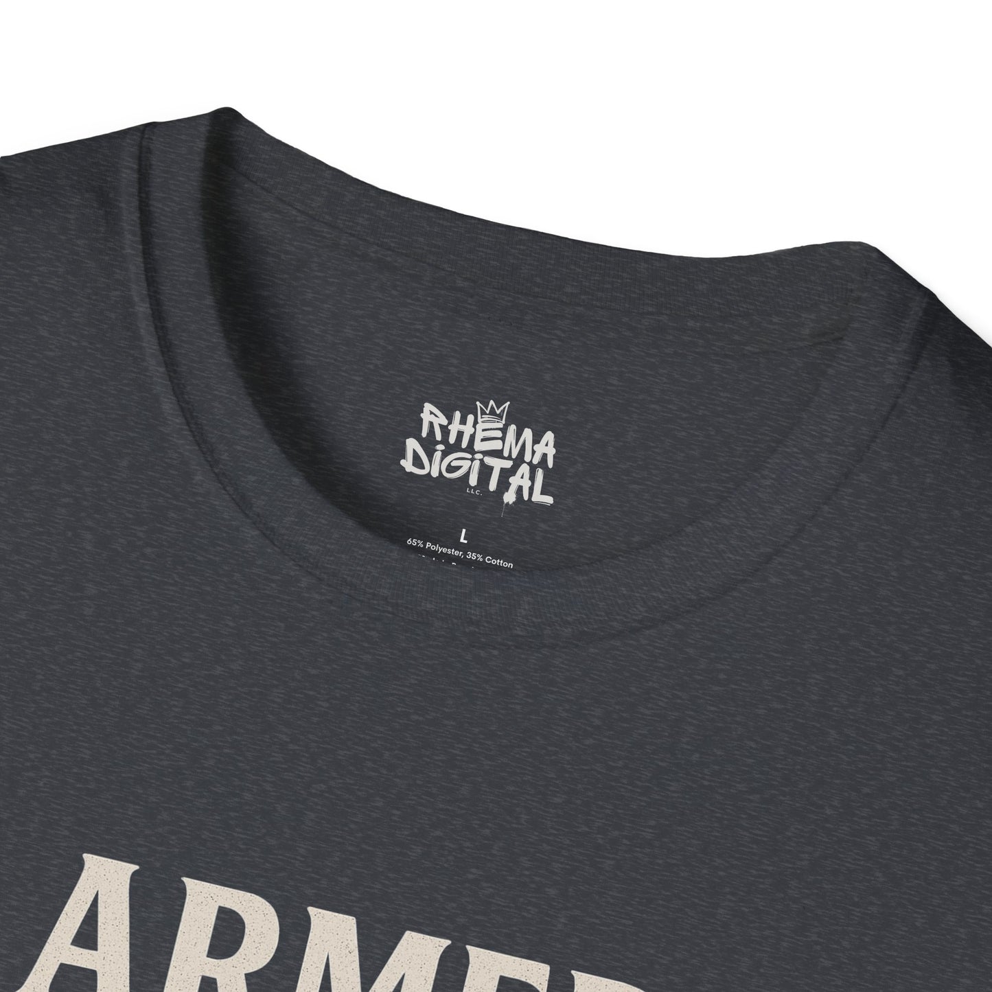 "Armed with the Word" Ephesians 6:17- Unisex Softstyle T-shirt