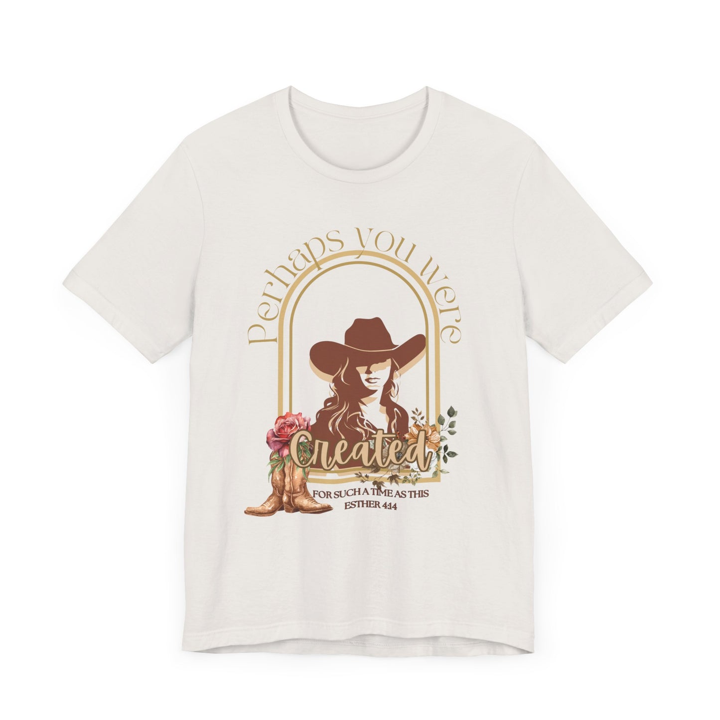 Esther's Arise T-Shirt "Perhaps You Were Created for such a time as this" - Inspirational Unisex Jersey Tee
