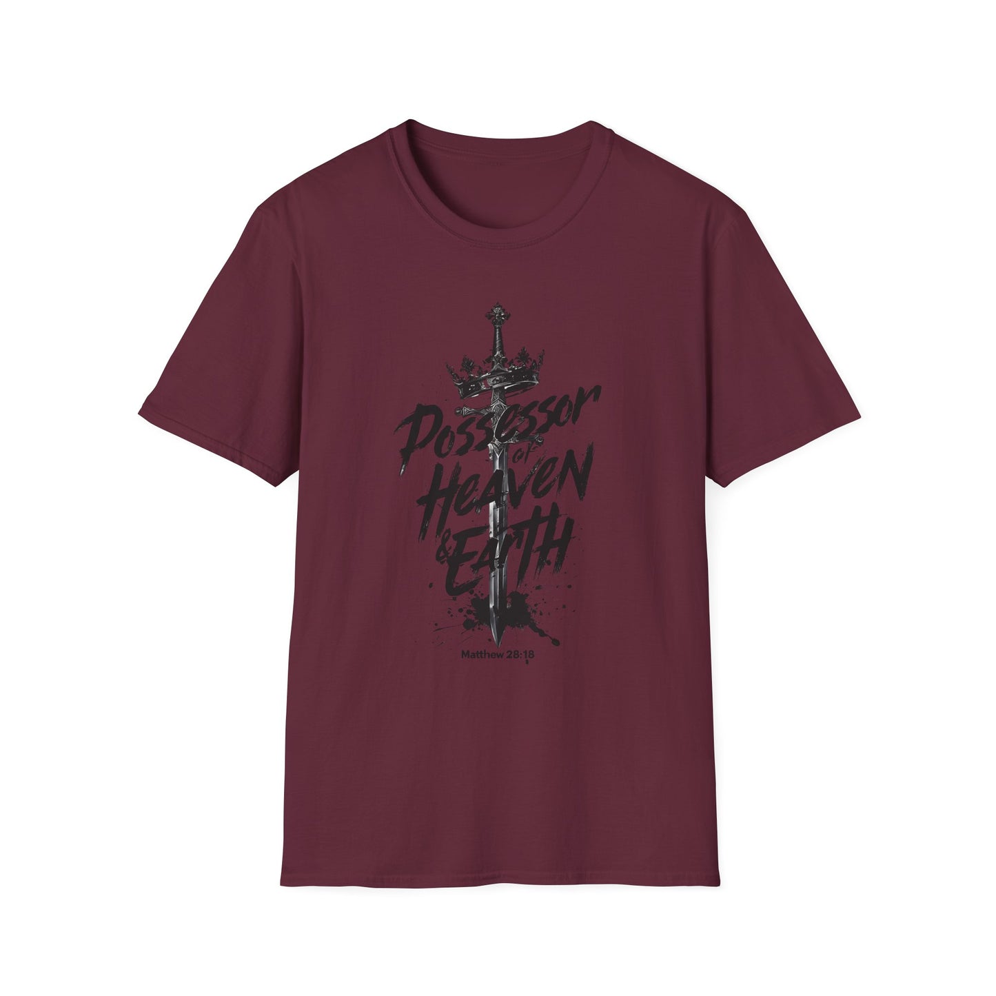 'Possessor of Heaven & Earth' - Unisex soft style T-shirt