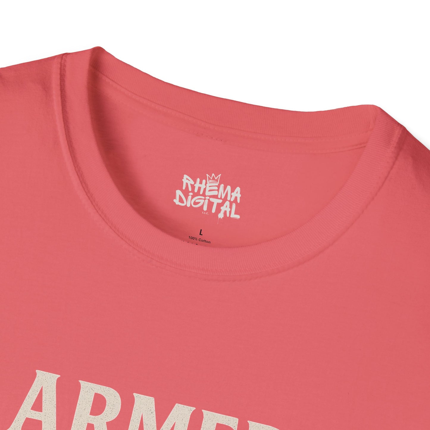 "Armed with the Word" Ephesians 6:17- Unisex Softstyle T-shirt
