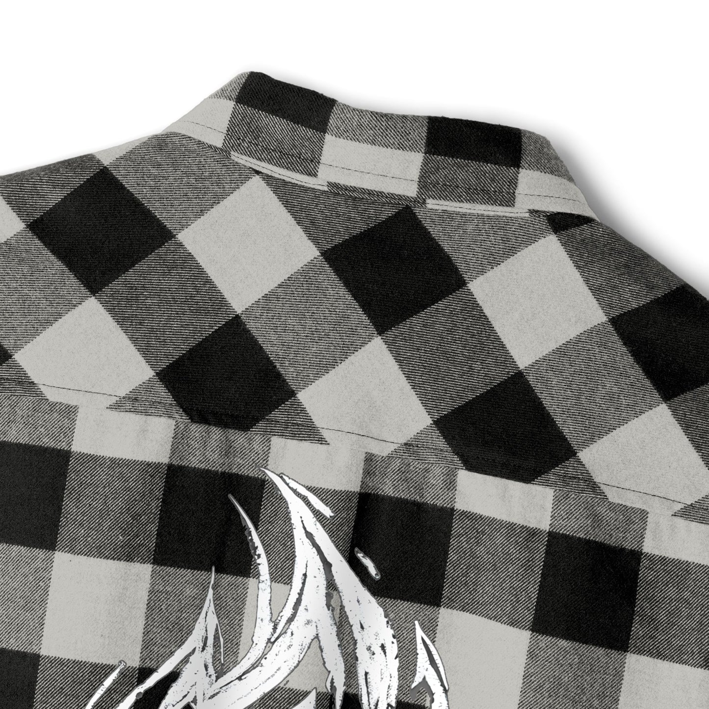 Holy Ghost Fire Unisex Flannel Shirt - Perfect for Fall and Outdoor Adventures