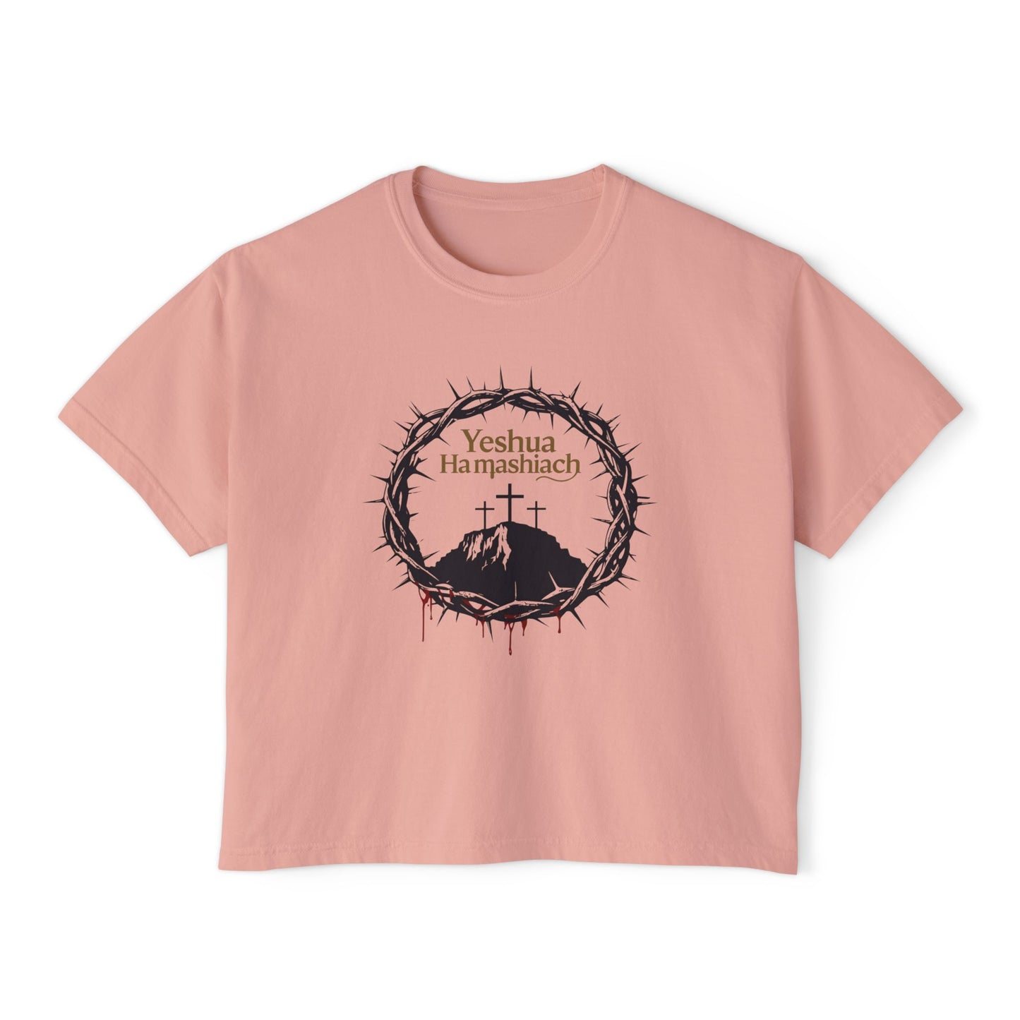 Yeshua HaMashiach- Women's Box Tee