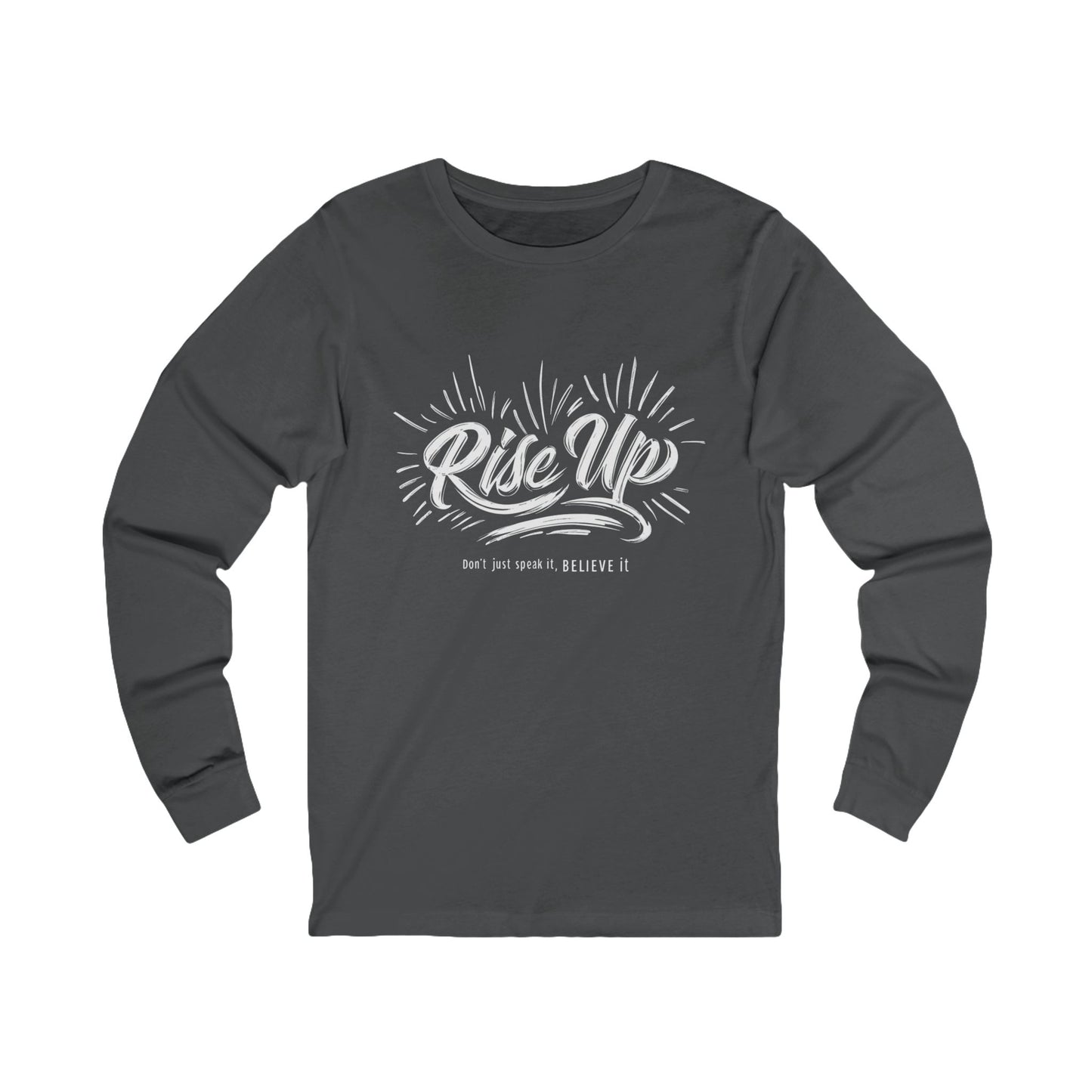 'Rise Up' - Unisex Jersey Long Sleeve Tee