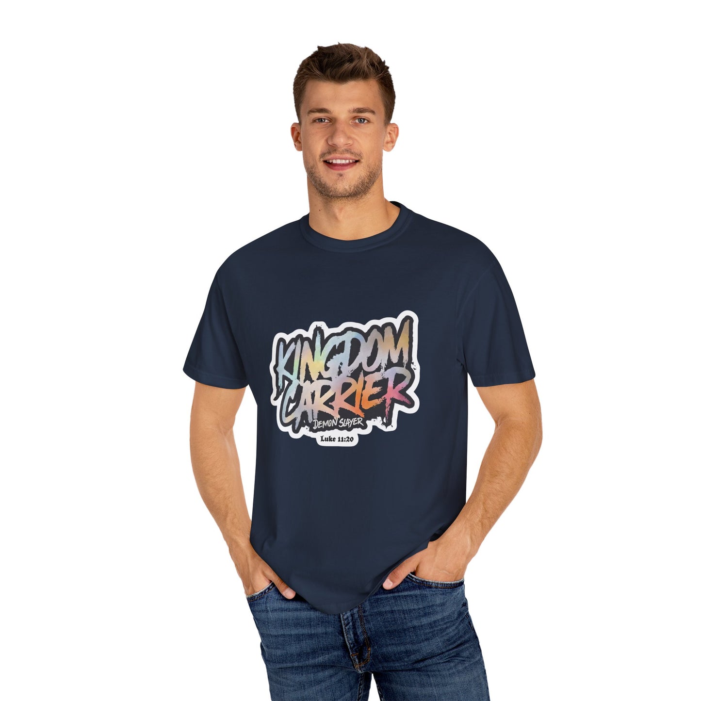 'Kingdom Carrier' - Unisex Garment-Dyed T-shirt