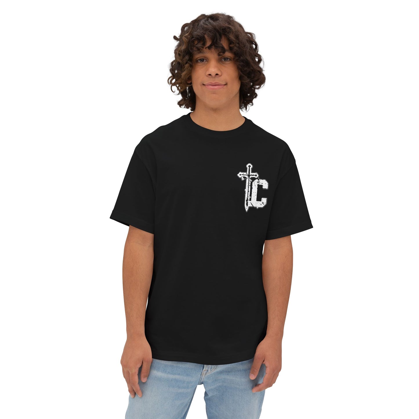 'Territorial Commander' Joshua 1:3 - Unisex Oversized Tee
