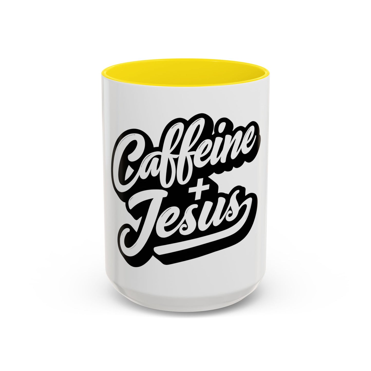 Caffeine + Jesus Coffee Mug - for Daily Motivation