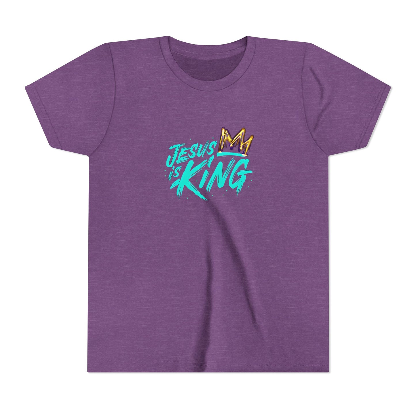 'Jesus is King' - YOUTH short sleeve Tee