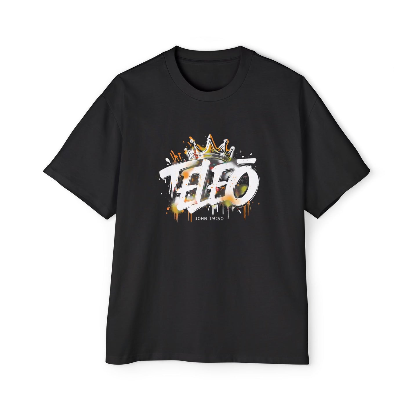 Teleō- Oversized Heavy Tee
