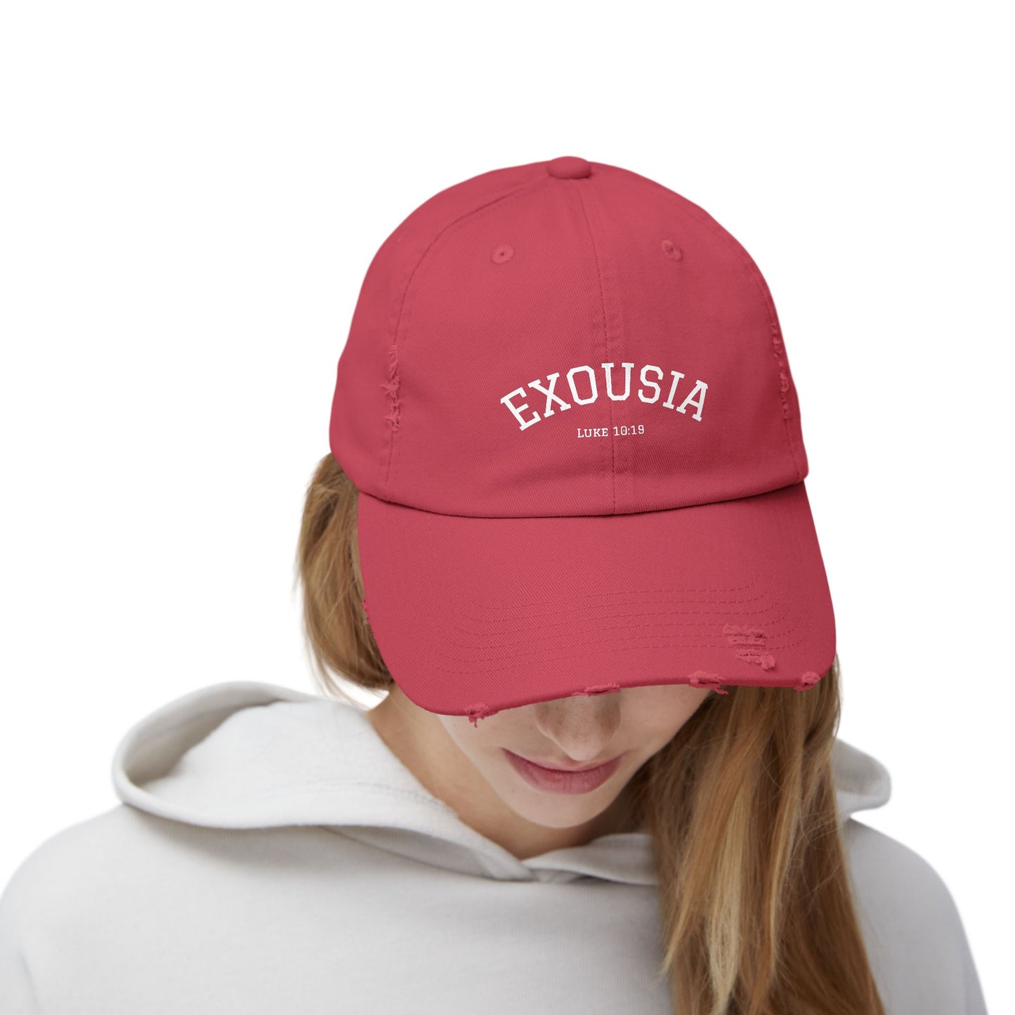 Exousia -Distressed Cap