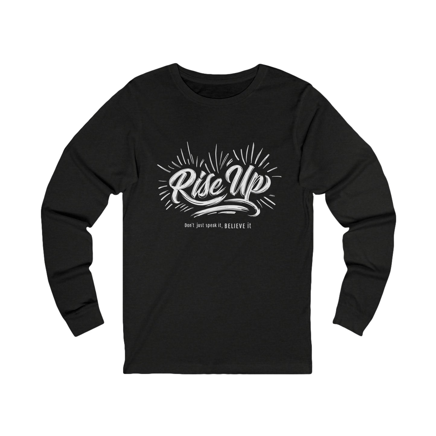 'Rise Up' - Unisex Jersey Long Sleeve Tee