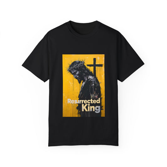 Resurrected King - Unisex Garment-Dyed T-Shirt