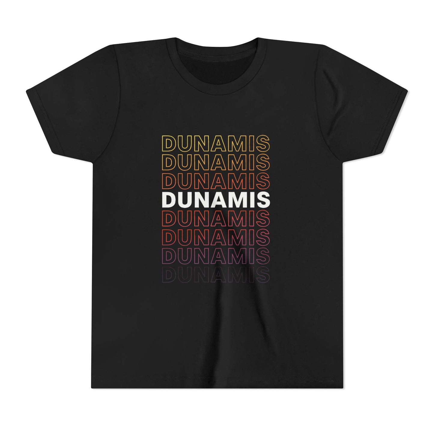 DUNAMIS Youth Short Sleeve Tee - Stylish Graphic Tee for Kids, Perfect for Everyday Wear, Birthdays, and Special Occasions, Trendy Gift