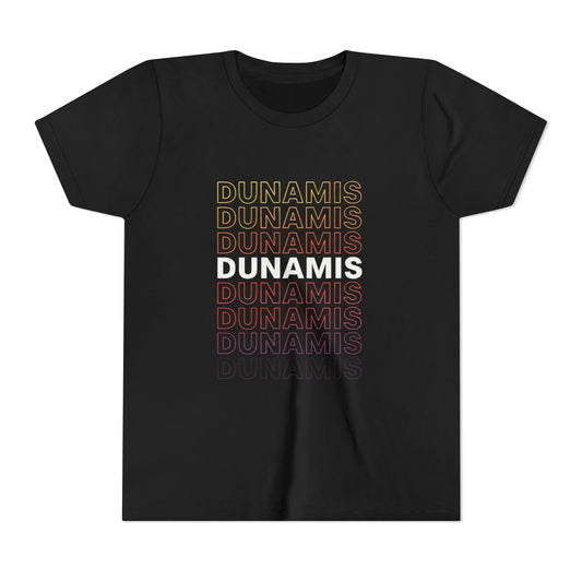 DUNAMIS Youth Short Sleeve Tee - Stylish Graphic Tee for Kids, Perfect for Everyday Wear, Birthdays, and Special Occasions, Trendy Gift