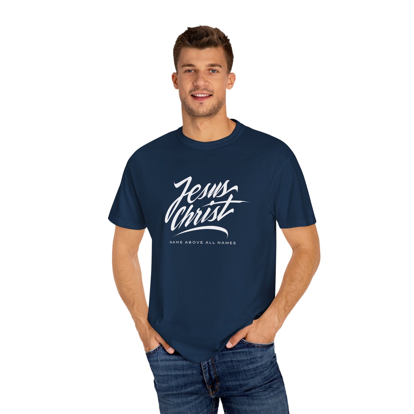 Jesus Christ 'Name Above All Names' - Unisex T-shirt Design