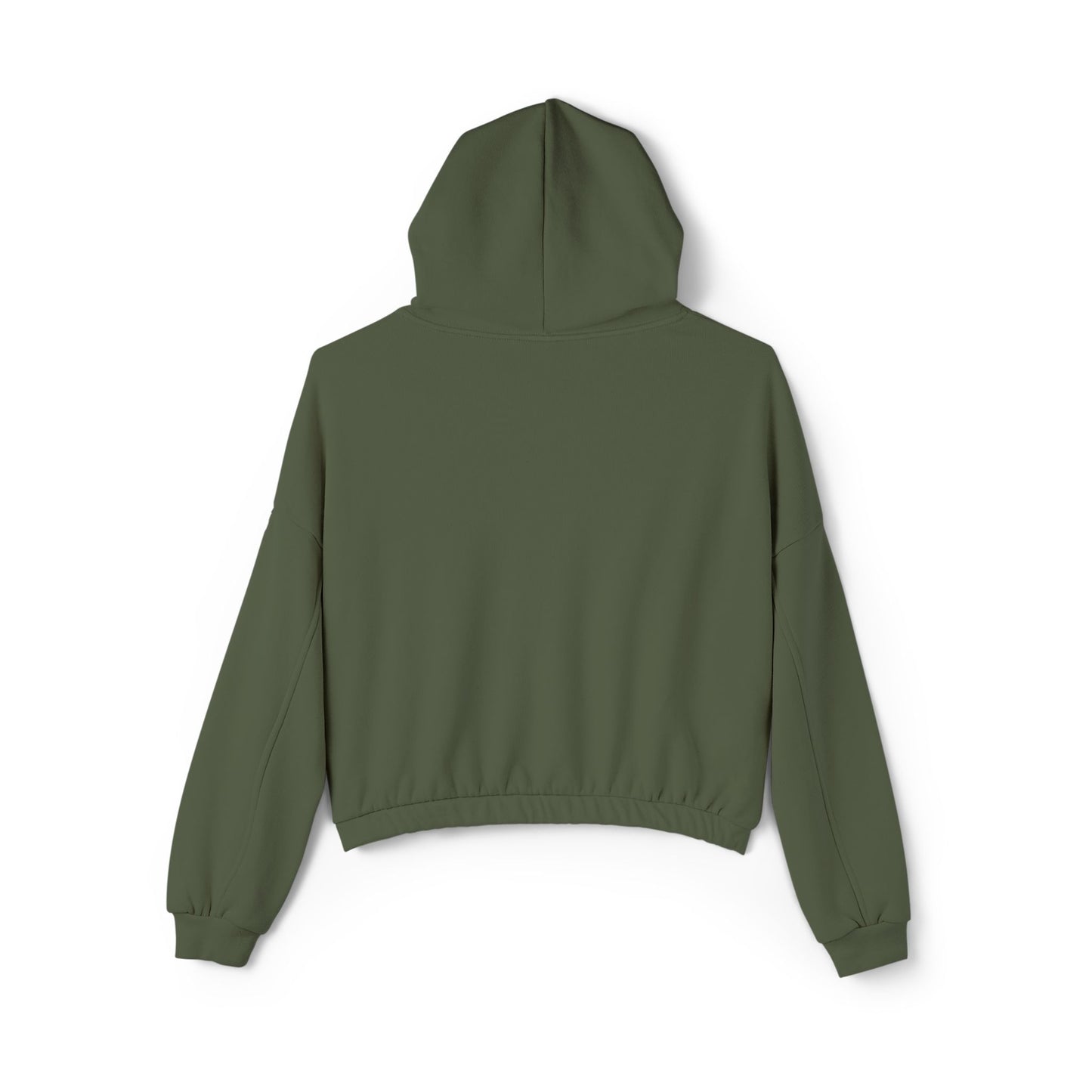 Faith Over Fear Women's Cinched Bottom Hoodie Pullover