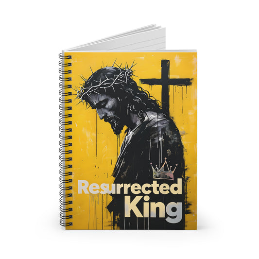 Resurrected King Spiral notebook