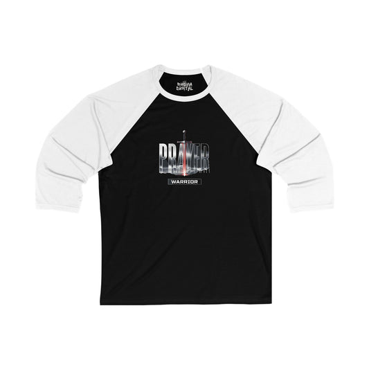 Prayer Warrior - Unisex 3\4 Sleeve Baseball Tee