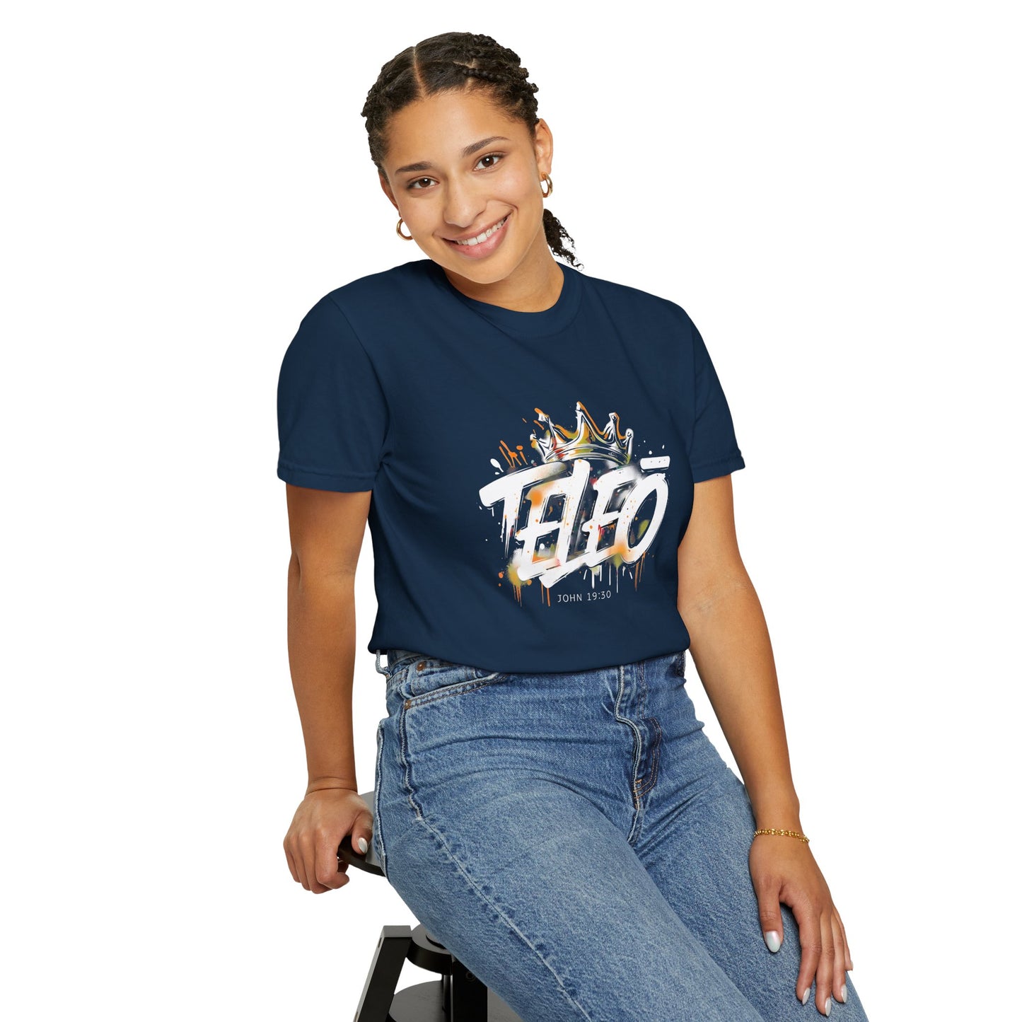 Teleō - Unisex Garment-Dyed T-Shirt