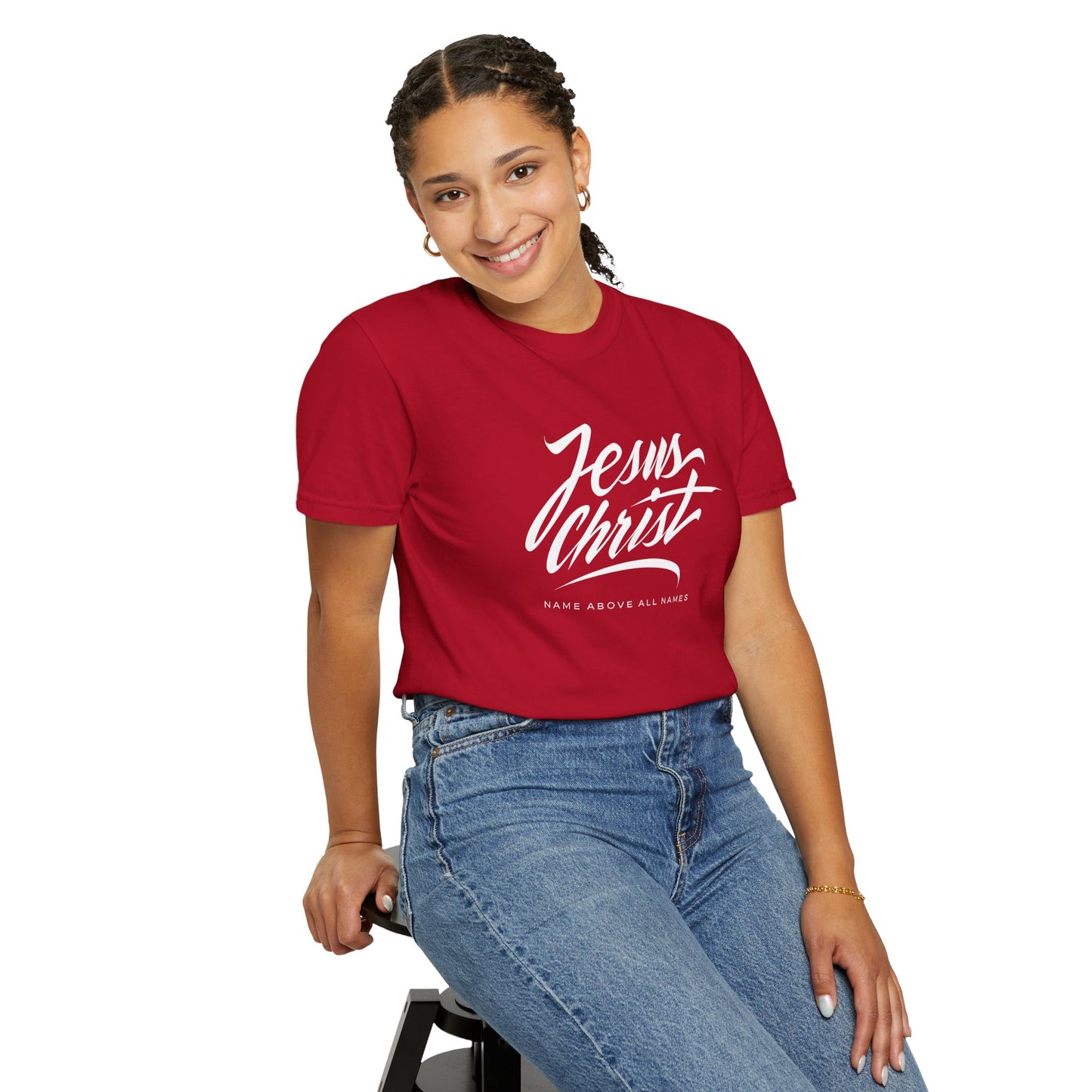 Jesus Christ 'Name Above All Names' - Unisex T-shirt Design