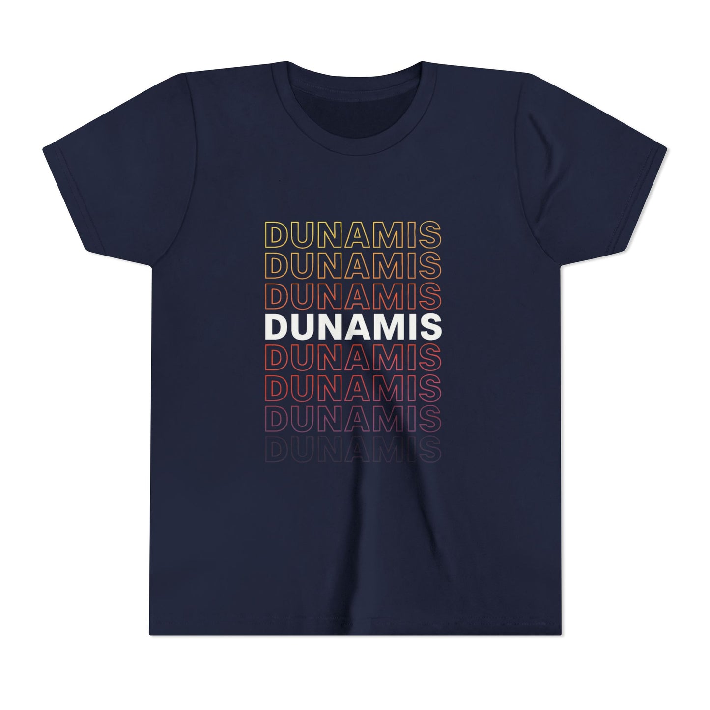 DUNAMIS Youth Short Sleeve Tee - Stylish Graphic Tee for Kids, Perfect for Everyday Wear, Birthdays, and Special Occasions, Trendy Gift