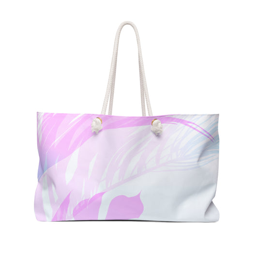 Tropical Pastel Weekender Bag - Stylish Travel Tote