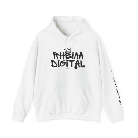 RHEMA DIGITAL Inspirational Hoodie - Unisex Heavy Blend™ Sweatshirt with Motivational Quote