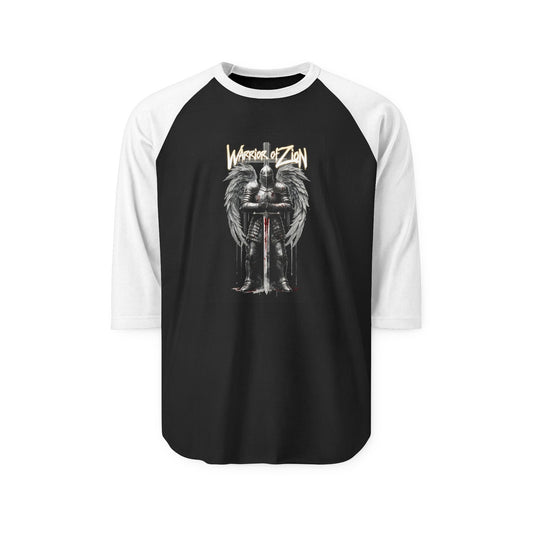 Warriors of Zion - Unisex Three-Quarter Sleeve Raglan Shirt