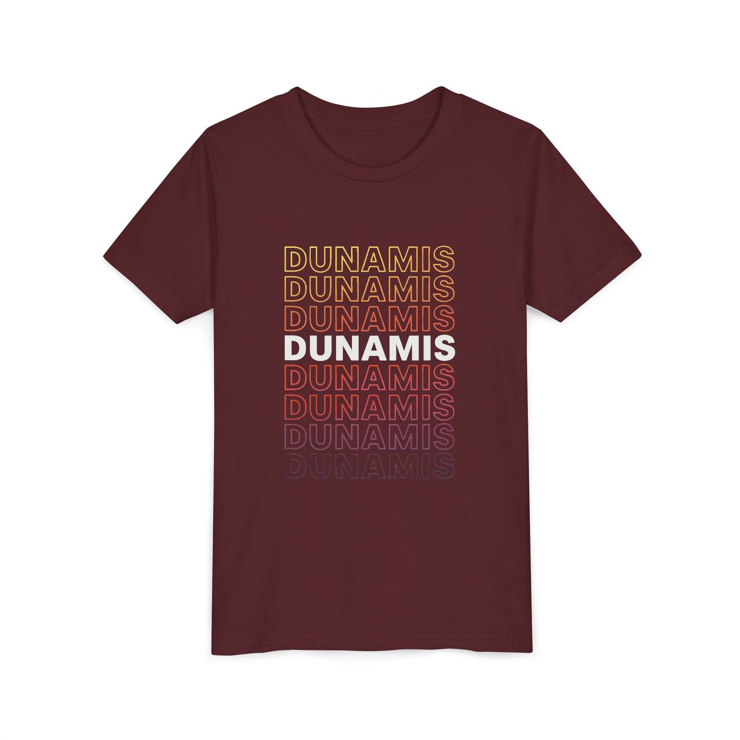 DUNAMIS Youth Short Sleeve Tee - Stylish Graphic Tee for Kids, Perfect for Everyday Wear, Birthdays, and Special Occasions, Trendy Gift