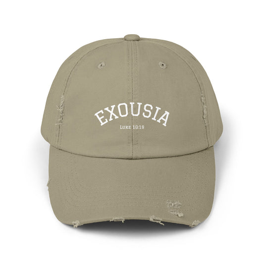Exousia -Distressed Cap