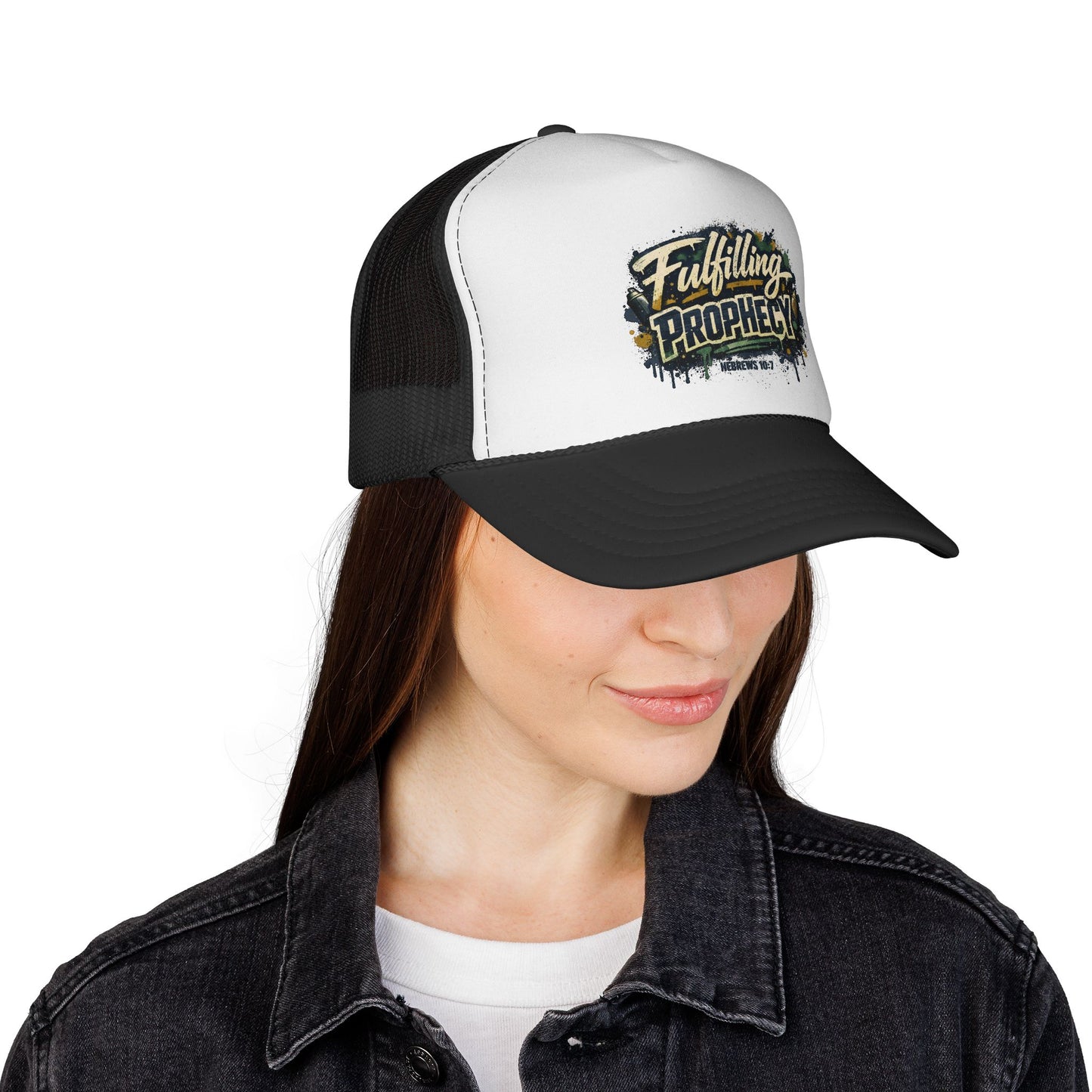 Fulfilling Prophecy Trucker Cap — Vintage Grunge Mesh Hat