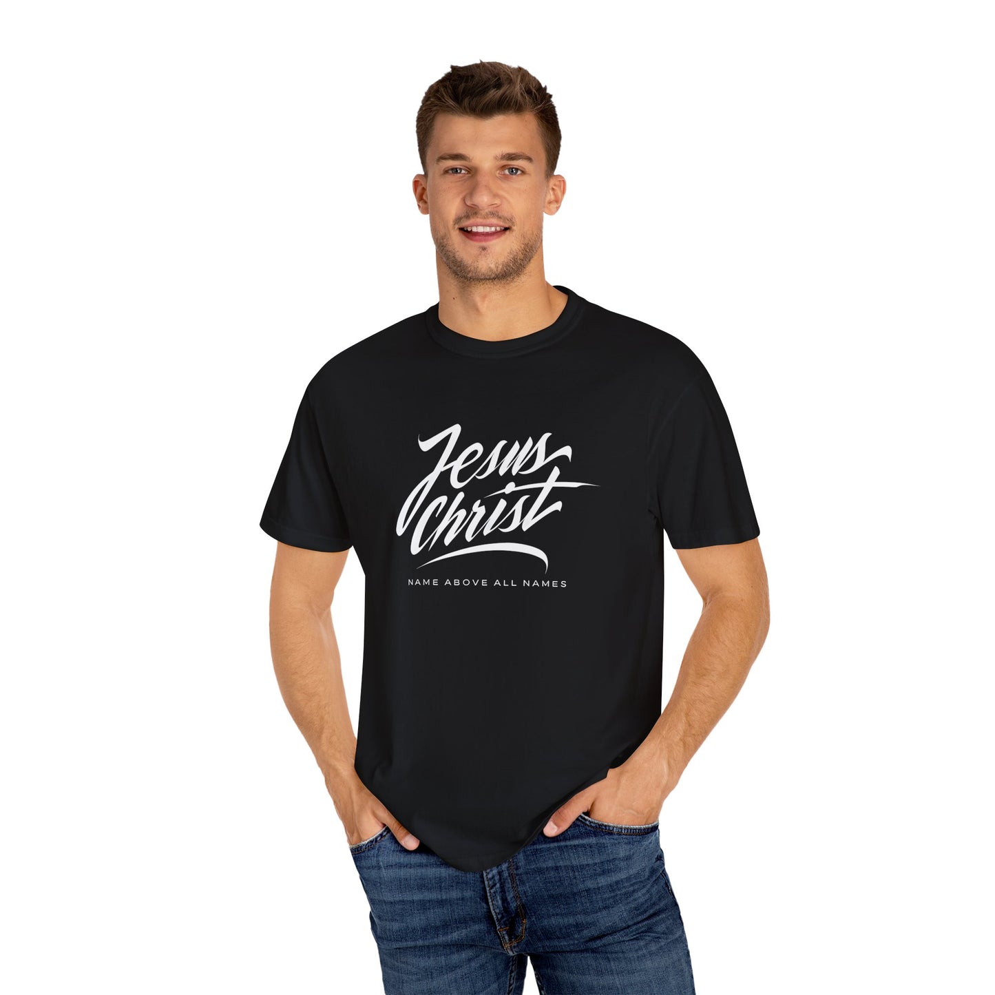 Jesus Christ 'Name Above All Names' - Unisex T-shirt Design