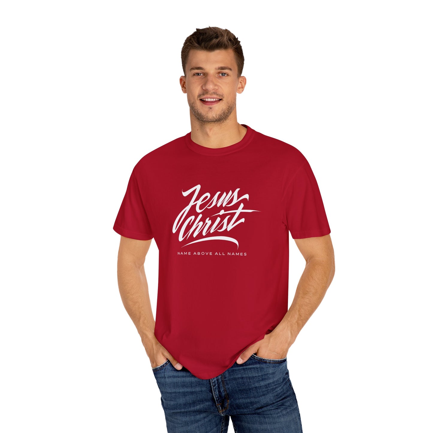 Jesus Christ 'Name Above All Names' - Unisex T-shirt Design