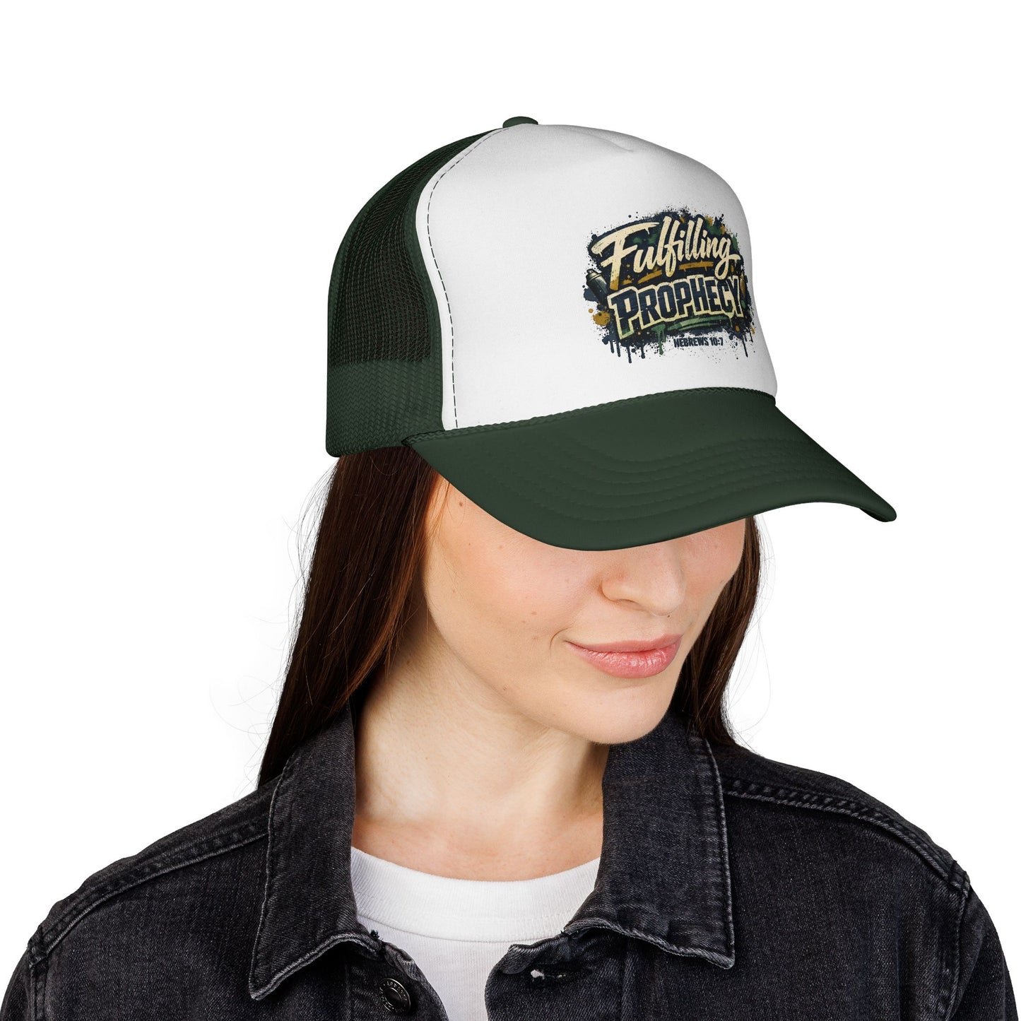 Fulfilling Prophecy Trucker Cap — Vintage Grunge Mesh Hat