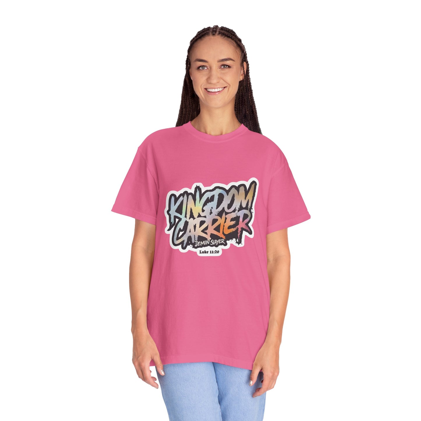 'Kingdom Carrier' - Unisex Garment-Dyed T-shirt