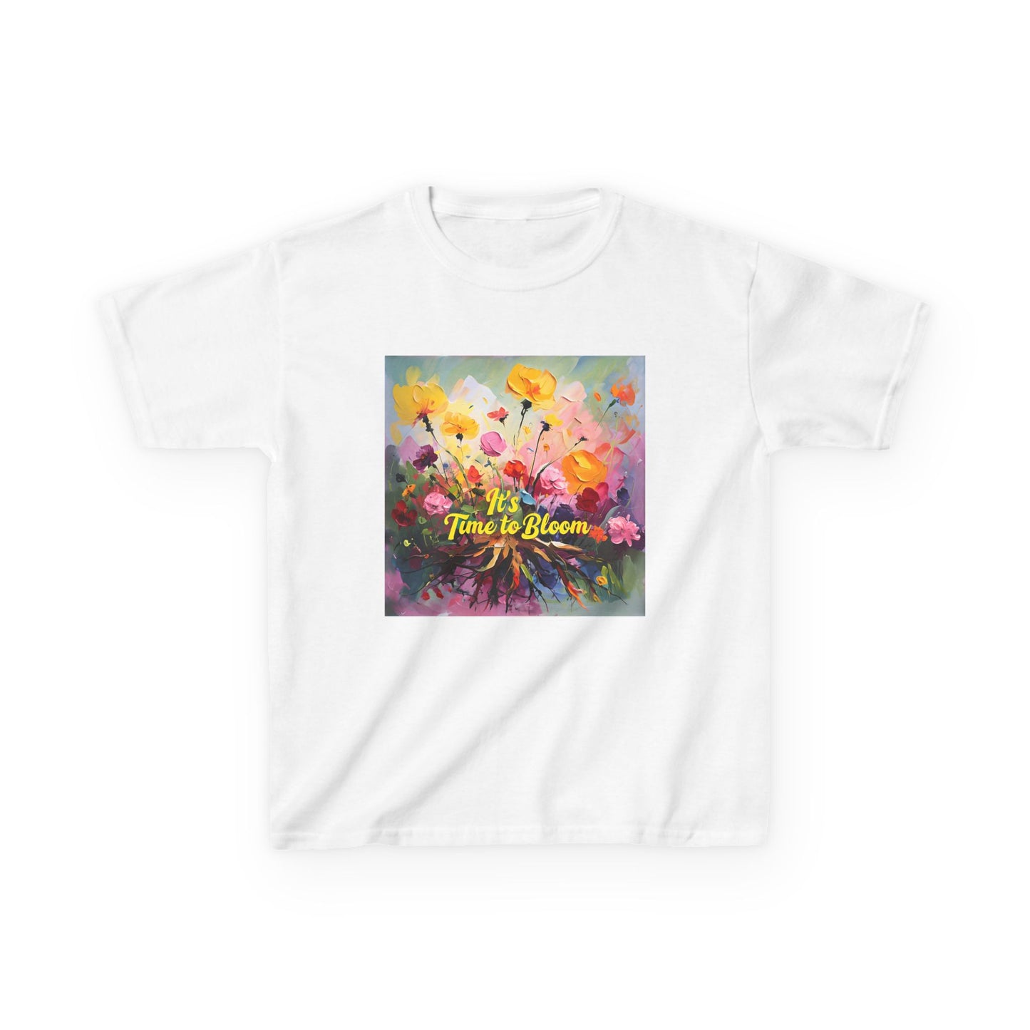 "It's Time to Bloom" - Kids Tee